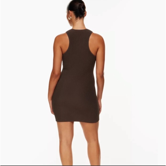 Babaton Sculpt Knit Racer Mini Dress - Picture 2 of 5